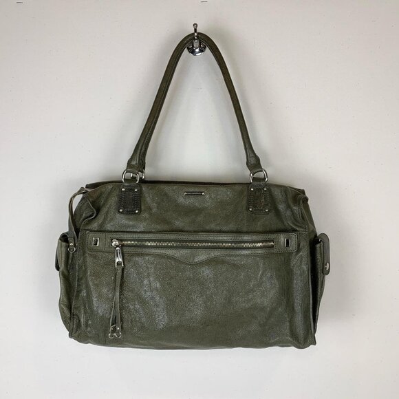 Vintage Rare Rebecca Minkoff olive green
